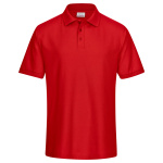 Polo-Shirt Piqué rot XL