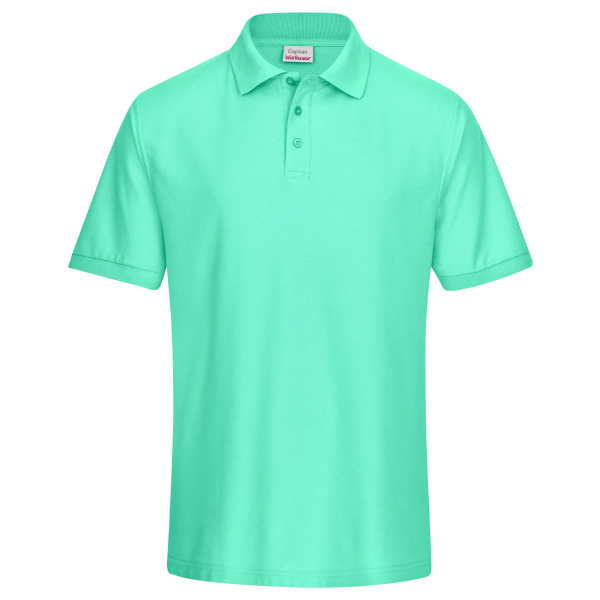 Polo-Shirt Piqué türkis XS