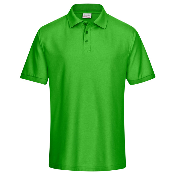 Polo-Shirt Piqué grün L