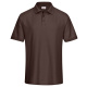 Polo-Shirt Piqué braun XS