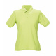 Damen Polo-Shirt Piqué apfelgrün XS