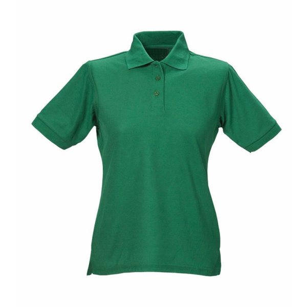 Damen Polo-Shirt Piqué grün L