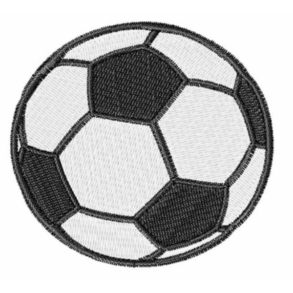 Stickmotiv Fußball