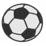 Stickmotiv Fußball