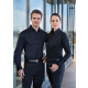 Langarm Damenbluse Stretch in Slim-Fit BF11