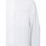 Herren-Labormantel Laborkittel mit Druckknöpfen weiß 4XL